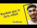 Random guy in girls inbox!