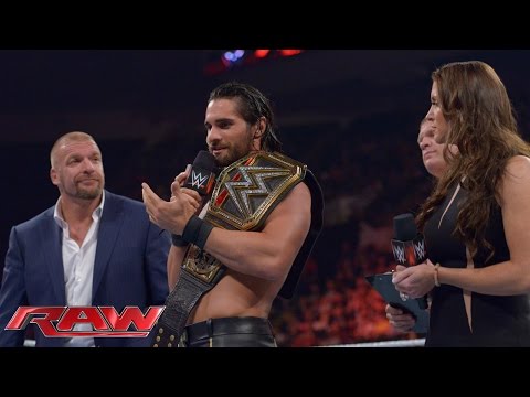 Dean Ambrose invades Raw in a paddy wagon: Raw, May 25, 2015