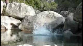 preview picture of video 'Corse 2008 - Saut rivières BenJ'