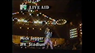 Mick Jagger - Lonely At The Top (MTV - Live Aid 7/13/1985)