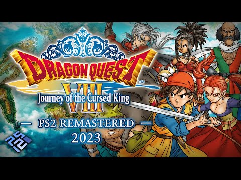 Dragon Quest VIII: PS2 Remaster | NEW HD UI, Fonts & Textures 2023 | PCSX2 1.7.3