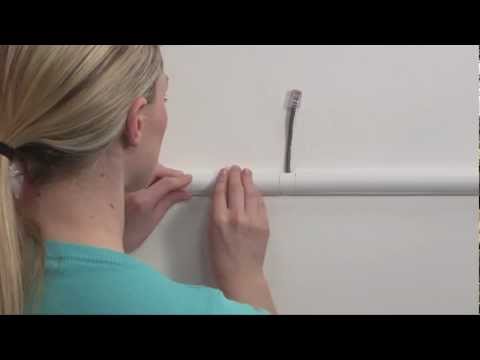 D-Line Half Round Smooth-Fit Cable Outlet - How-to Installation