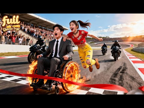 Ceo Faked Disability, Mocked By All—Only A Beggar Girl Pushed His Wheelchair To Beat 100 Runners!