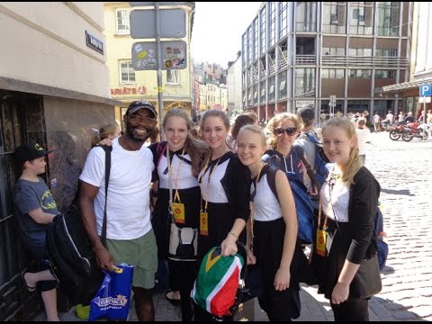 Tourist-centered transportation: Streets of RIGA, Latvia!