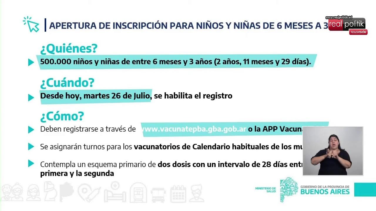 Kicillof y Kreplak realizaron anuncio de vacunación contra el COVID-19 en el ámbito bonaerense