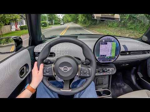 2025 Mini Cooper S Convertible - New Turbo Drop Top First Driving Impressions & Commute