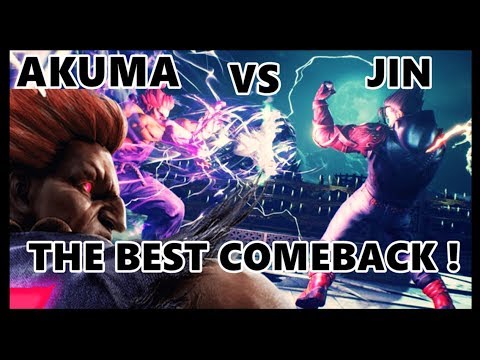 THE BEST COMEBACK AKUMA !!    MIXUP 2018  TEKKEN 7