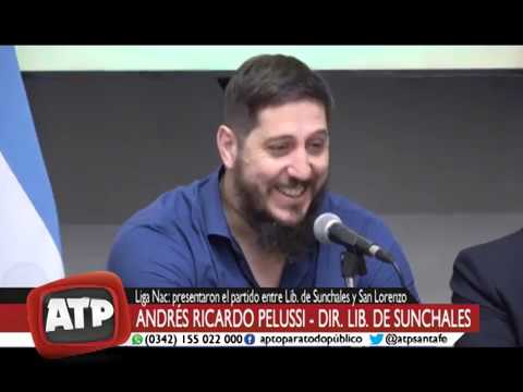 Carlos Iparraguirre y Andrés Pelussi - Santa Fe sede de la Liga Nacional de basquet - 22 11 18