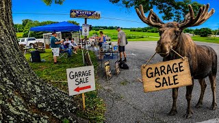 Garage Sales Were Great… Then I Hit The Moose