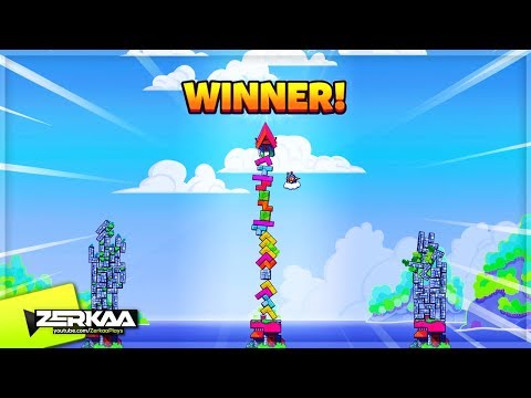 IMPOSSIBLE MULTIPLAYER TETRIS! (Tricky Towers)