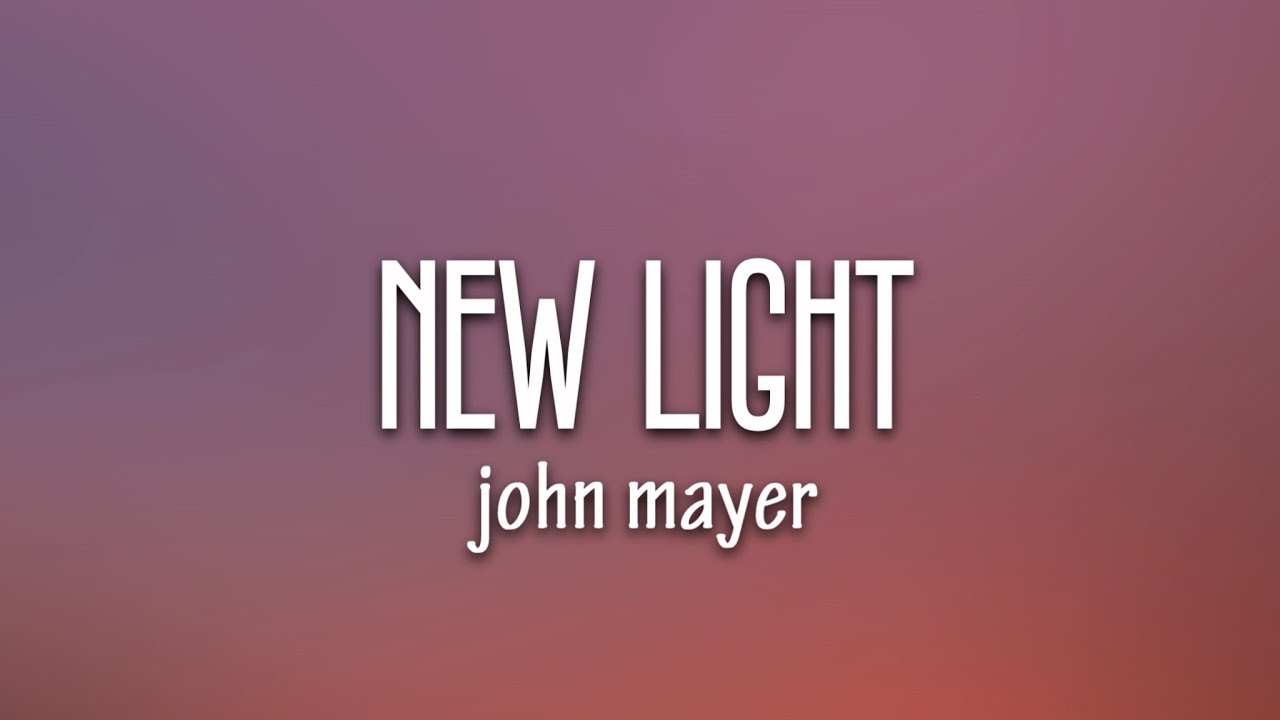 John Mayer - New Light Guitar pro tab
