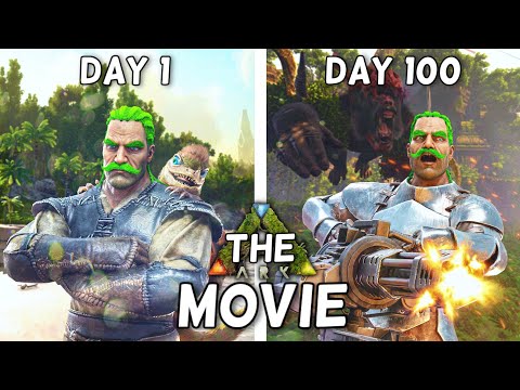 I Survived 100 Days on LOST ISLAND in ARK Survival Evolved