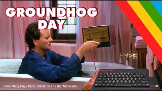 ZX Spectrum 128 "Toastrack" Restoration: Groundhog Day (1993) Toaster In The Bathtub scene