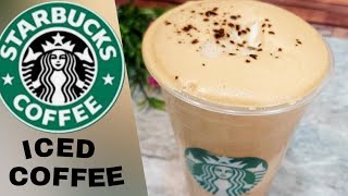 HOW TO MAKE A STARBUCKS ICED COFFEE #Shorts #shortvideo #starbucks