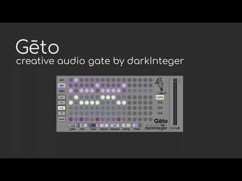 Gēto (creative audio gate by darkInteger)