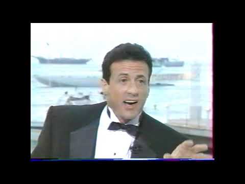 SYLVESTER STALLONE  CANNES 93..1 ER PARTIE