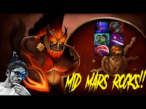 Jawad - Mars MID | NO MERCY 20 KILL | Jawad Dota stream 14