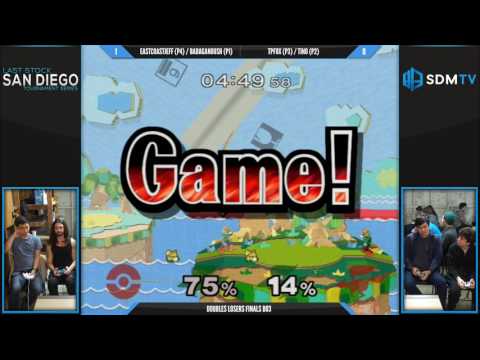 LSSD 94 - Babaganoush & EastCoastJeff vs. Tino & TpFox - SSBM Losers Finals - Smash Melee