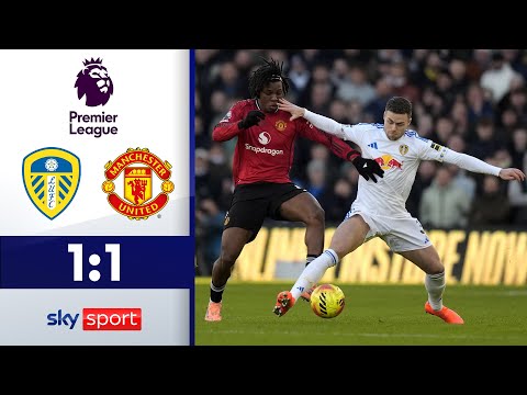 Red Devils verpassen Sprung auf möglichen CL-Platz | Leeds United-Manchester United | Premier League