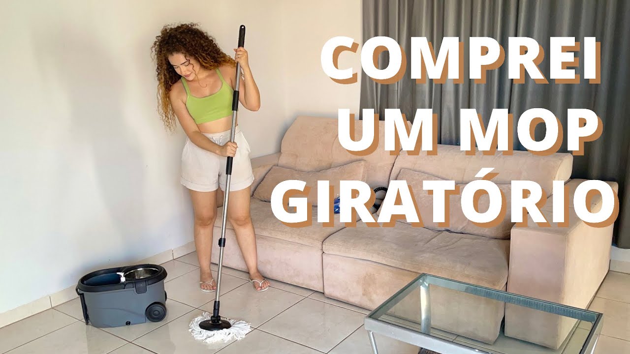 Unboxing: Comprei o Melhor MOP giratório | Laura Barros