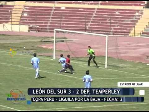 León del Sur 3 - 2 Dep. Temperley - Copa Perú - Liga del Cercado - Tvmundo Deportes 2014