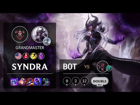 Syndra Bot vs Lucian - NA Grandmaster Patch 11.9