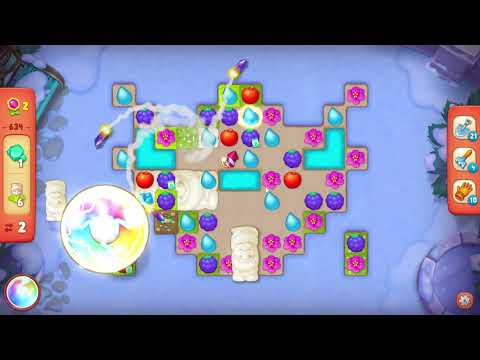 Gardenscapes 634 Hard Level - NO BooSTERS