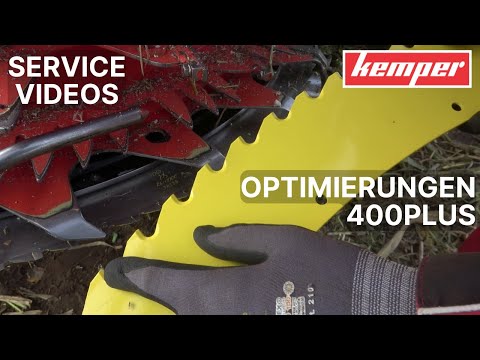 Kemper 400plus Mähvorsatz Optimierungen 2021
