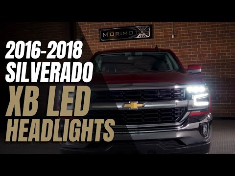 16-18 Chevrolet Silverado XB LED Headlights By Morimoto