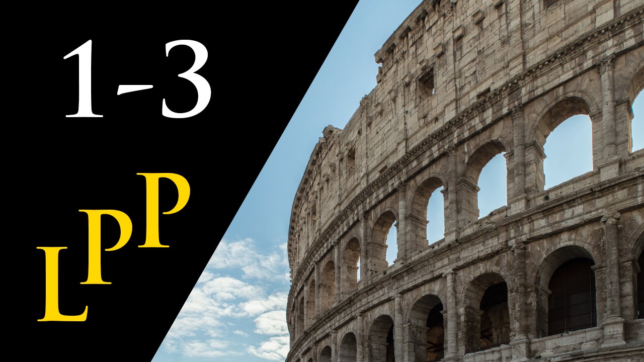 LATIM PARA PRINCIPIANTES, 1-3: SÍLABAS; QUANTIDADE DAS VOGAIS