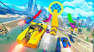 LA CARRERA MAS INCREIBLE DEL MUNDO!! - GTA 5 ONLINE