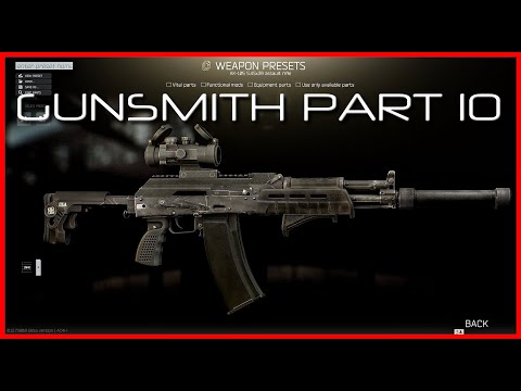 Gunsmith Part 10 Escape From Tarkov | AK-105