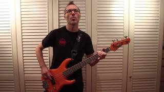Mr. Fabulous - I Want It All - Queen Bass Cover (Easy)