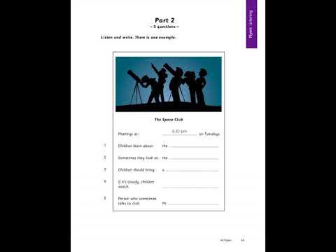 [Flyers sample test 2018 vol 1] part 2