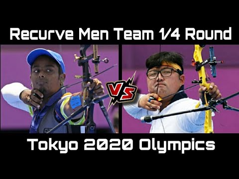 Korea V India | Recurve Men Team Quarterfinal | Tokyo 2020 Olympics
