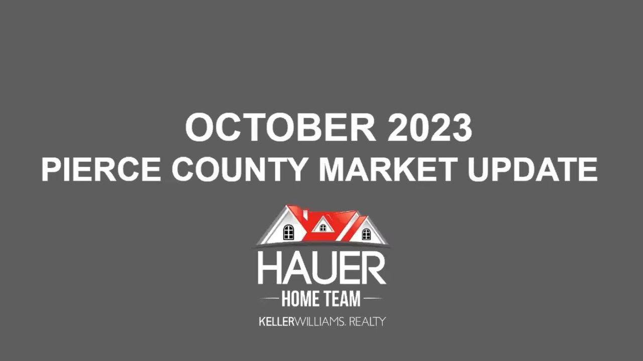 Pierce County Real Estate Update -  Steady Growth Amidst Low Inventory