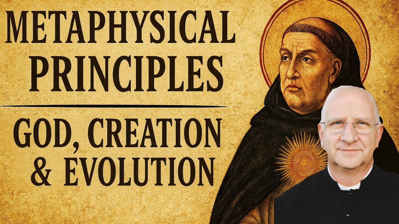 Metaphysical Principle in Relation to Creation & Evolution (Part 1) ~ Fr Ripperger