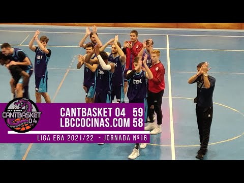 #LigaEBA | Resumen - Cantbasket 04 Santander 🆚 LBCCocinascom (59-58)