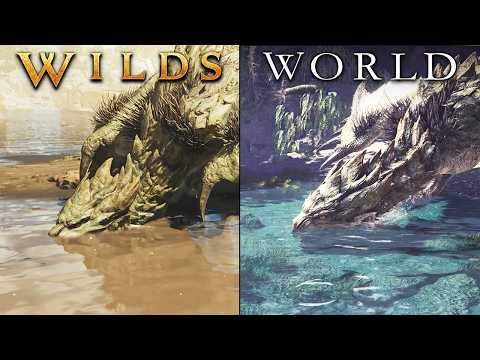 Monster Hunter Wilds details vs World