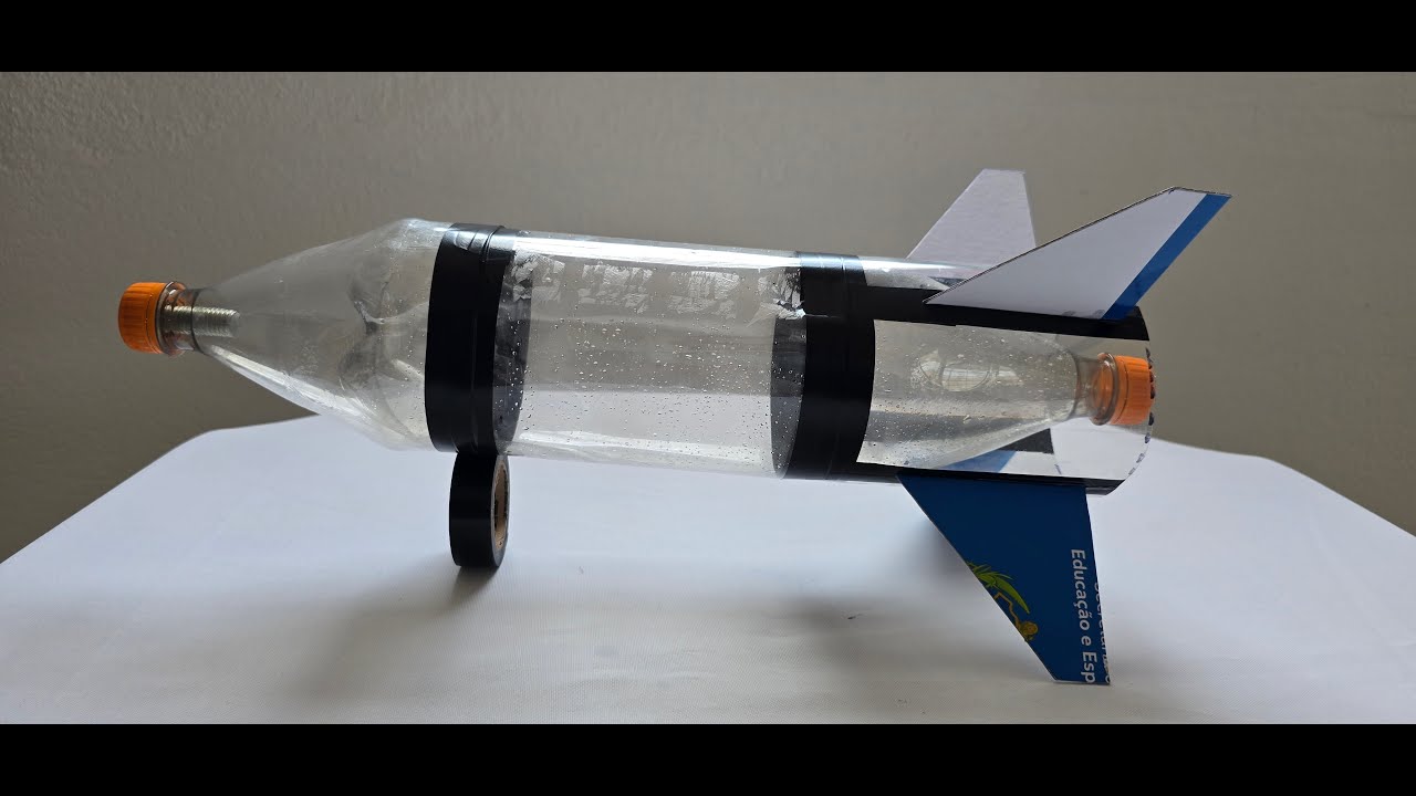 Como Fazer um Foguete de Garrafa PET - Passo a Passo (OBAFOG Níveis 3 e 4).
