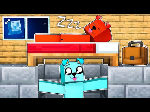 PODGLĄDAM KOLEGĘ przez 24H w Minecraft 🕵️