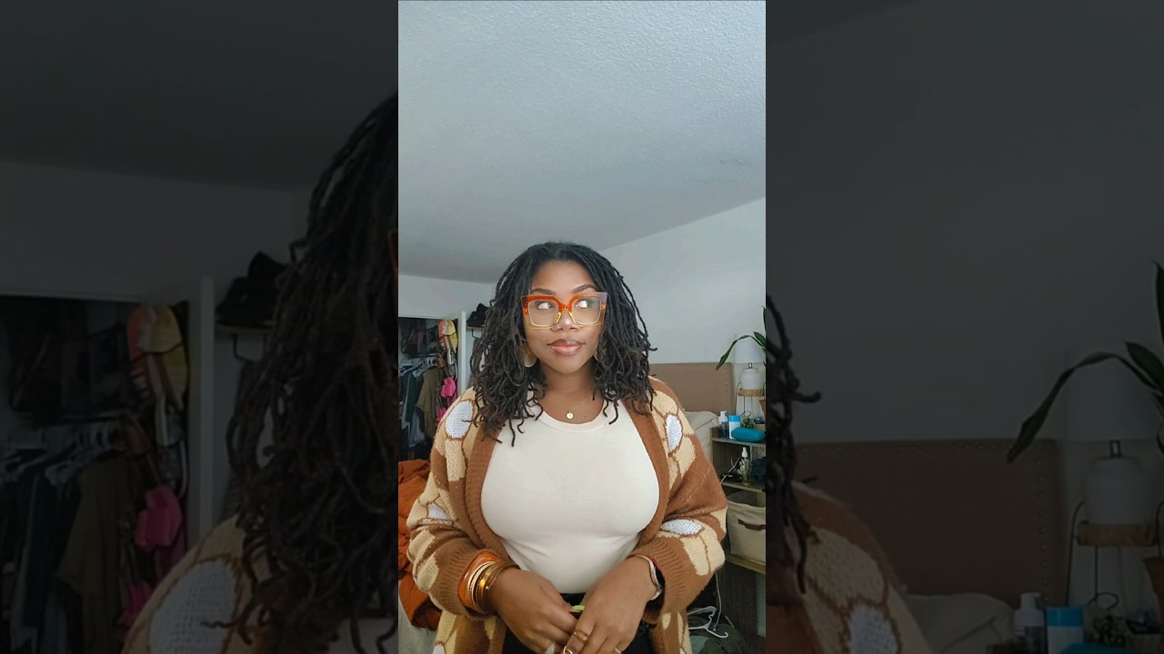 Styling locs for work #microlocstyles ##microlocs #locs #locstylesforwomen #locjourney