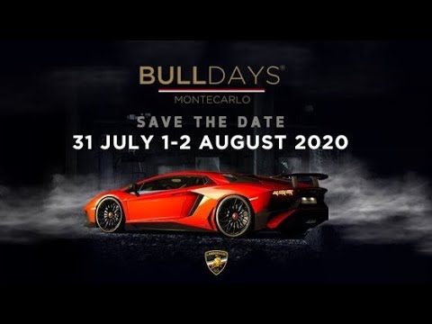 Smoma : official partner Bull Days Monte Carlo / Lamborghini Club Italia - O Sole Mio cover