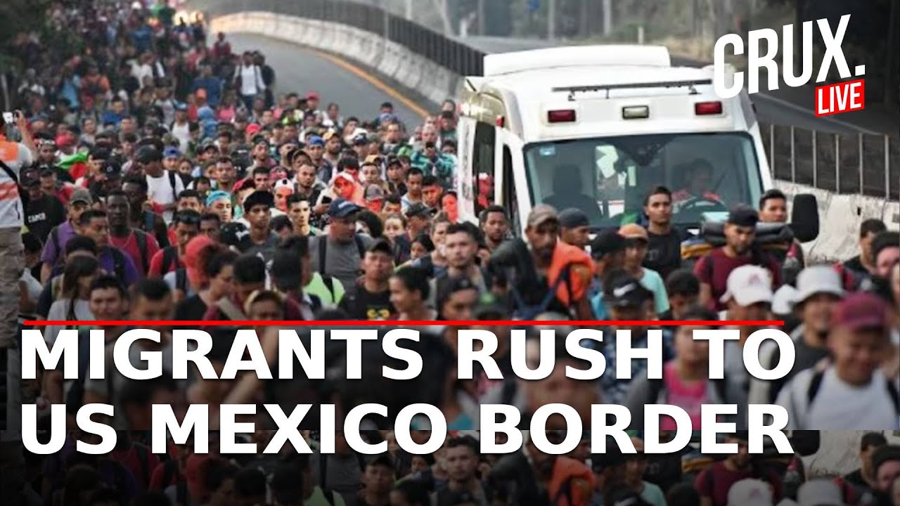 US News Live | Thousands Of Migrants Rush To Mexico Border As President Trump Cracks Down | US News