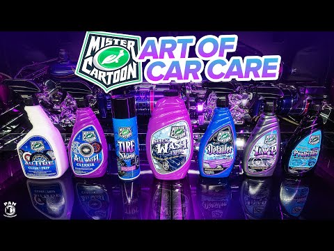 NEW Turtle Wax X Mister Cartoon | The Art of Car Care Products!