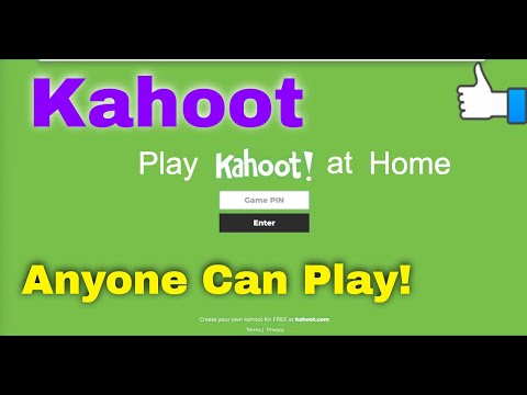 Part of a video titled How to Play Kahoot at Home - YouTube