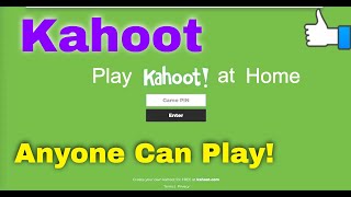 How to Play Kahoot at Home