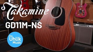 Video thumbnail for Takamine GD11M-NS - Phil Uhlik Music Demo by Uhlik Music