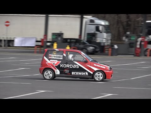 1 Runda TARMAC Academy - Świdnica E.Leclerc 2023 - Kuba Karczewski / Dawid Karczewski - Fiat CC