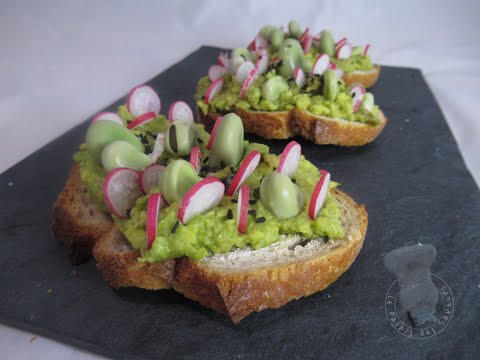 Recette des tartines printanières